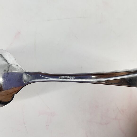 Oneida FLIGHT RELIANCE Stainless Glossy USA Silverware Flatware Sugar Spoon - Picture 4 of 4